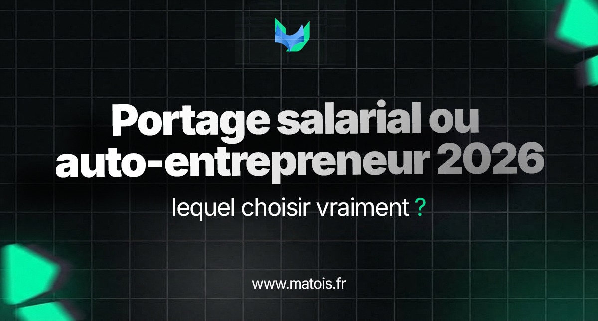 Portage salarial ou auto-entrepreneur 2026